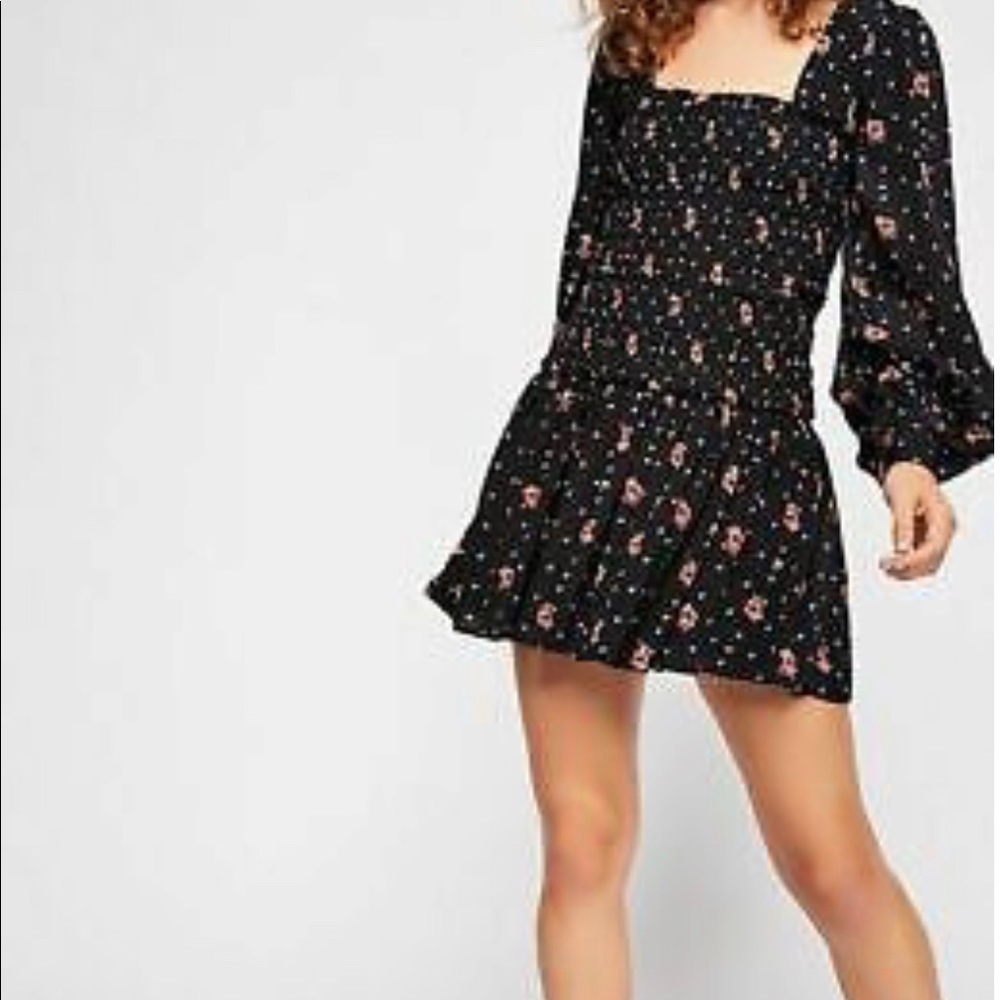 Free People Black Mini